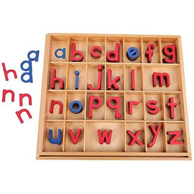 China StarLink Montessori Beech Wood Teaching Materials Language Preschool Spelling Learning Alphabet Montessori Movable Toys for sale