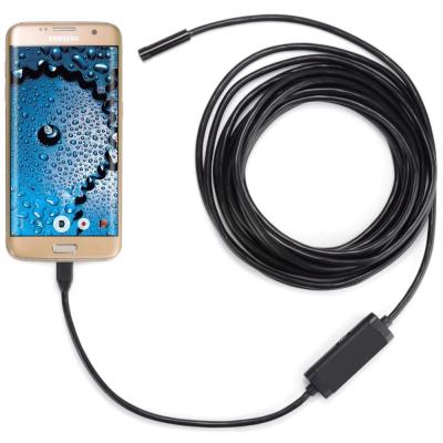 China AN97 NIGHT VISION 7mm Borescope Borescope USB Android Snake Camera Lens 5m Borescope Industrial Endoscope Camera Tube Cable Borescope Camera for sale