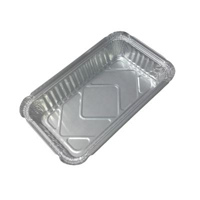 China 1.5lb disposable. Disposable Oblong Aluminum Foil Loaf Pan for sale