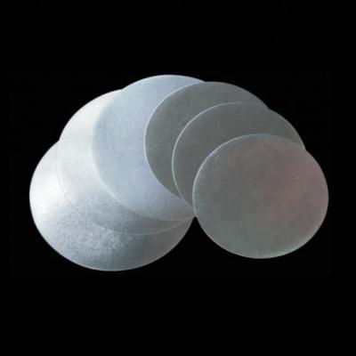 China Bakery Round Laminated Paper Cardboard Lids For Aluminum Foil Sealing Pans for sale