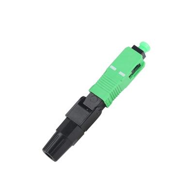 China High Quality SC APC Fast Fiber Optic FTTH FTTB FTTX Network FTTH Fiber Optic Connector Single Mode UPC RPA Fiber Optic Fast Connector for sale