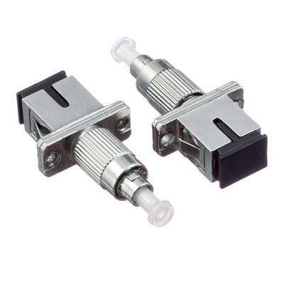 China FTTH FTTB FTTX Network FTTH Optical Hardware Tool SC Female to FC Male Hybrid Clamp SM 9/125 Fiber Optic Adapters for Telecoms for sale