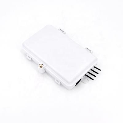 China FTTH FTTH Fiber Optic Splitter 4 Port Port Outdoor Distribution Box for sale