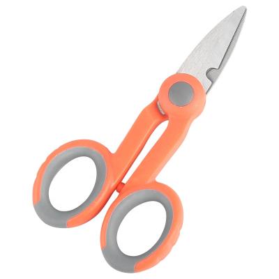 China FTTH Fiber Optic Scissors Scissors FTTH Electronic Optical Multifunctional Durable Cutter Pliers Cutter Hand Tool for sale