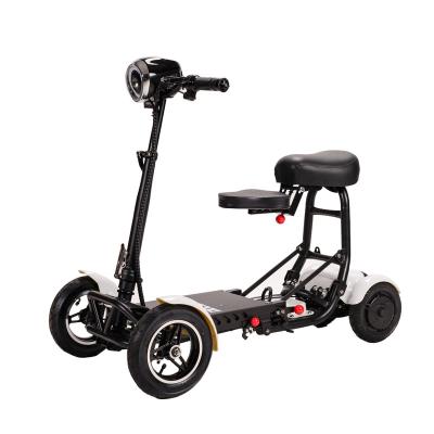 China Portable Easy Folding Mobility Scootmobiel For Adults Electric Scooter Handicapped Scooter for sale