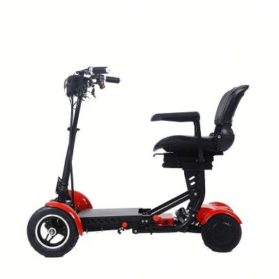 China Unisex 36V 4 Wheel With Pedal Assit Moped Electric Scooter for sale