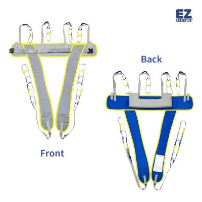 China Hydraulic foldable homecare elder transfer equipment machine modern nursing patient lift with clamp for sale