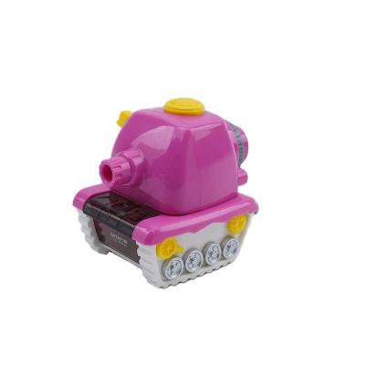 China Excellent Quality Low Price Creative Cute Tank Shaped Plastic Student Pencil Sharpener YF9135 for sale