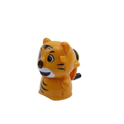 China Tiger Shaped Plastic Pencil Sharpener Student Pencil Sharpener Gift YF9131 for sale