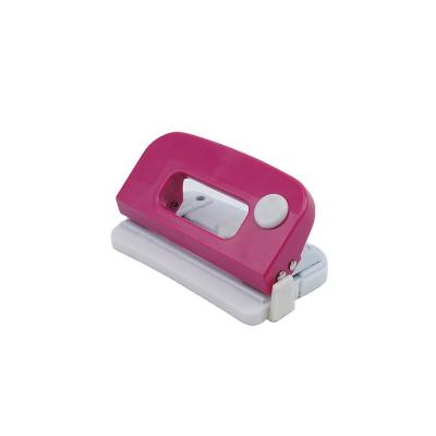 China Portable Paper Punch 8cm Hole Distance 11 x 6.1 x 5cm Hot Selling Fancy Design 2 Holes 8cm Plastic Hole Distance Hot for sale