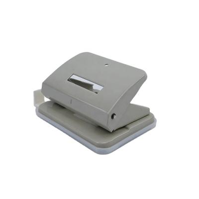 China Portable 8cmTwo Holes Desktop Punch 12.2 x 8 x 5.8cm Metal Punch Paper Punch for sale