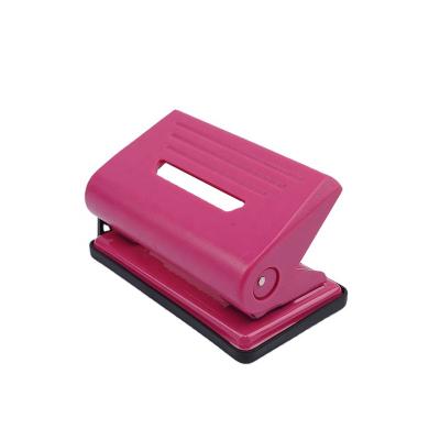 China Office Supplies ABS Plastic Two Hole Puncher for Home, School and Office 11.1 x 6.1 x 6 cm for sale