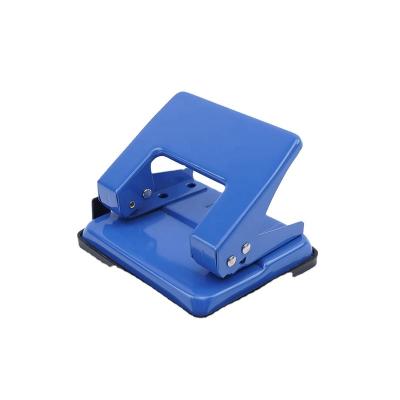 China Factory hot sale high quality 8cm hole dtstance two hole metal puncher hand plug for school and office 11.2 x 8.9 x 8 cm for sale