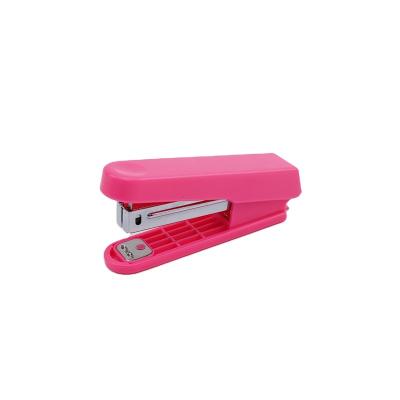 China Style Plastic High Quality Basic Small Size Office Paper Stapler Manual Plastic Stapler for sale