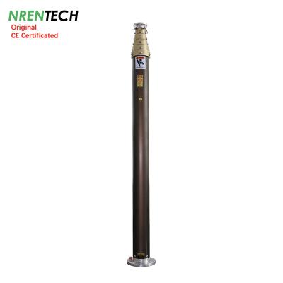 China 9m non-lockable pneumatic telescoping antenna mast for sale