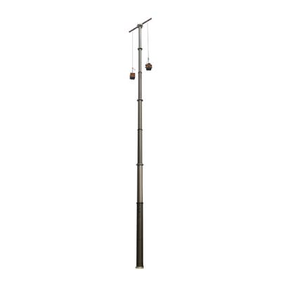 China 25m Lockable Pneumatic Telescoping Mast 200kg payloads NR4200-25000-200L for mobile telecom tower for sale