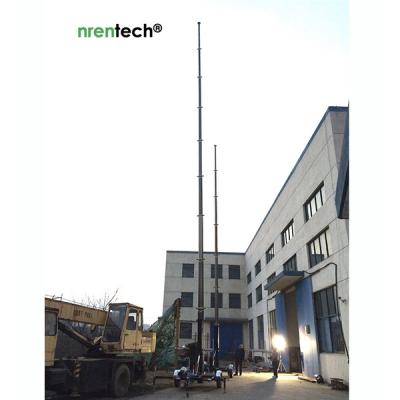 China 18m lockable pneumatic telescoping mast 70kg payloads-NR-3600-18000-70L for sale