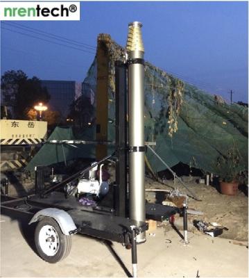 China 18m pneumatic telescoping mast 50kg payloads NR-2870-18000-50L for sale