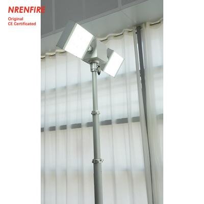 China 1.8m roof top mounted pneumatic telescopic mast light tower for fire truck NR-R1800-240 zu verkaufen