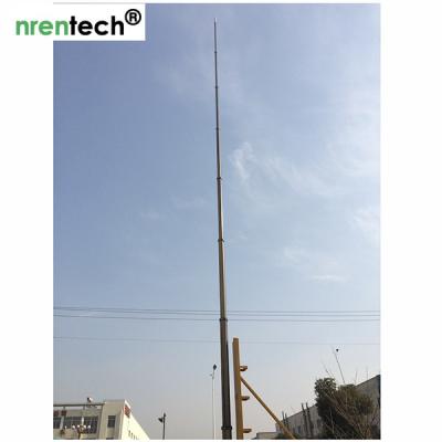 China 15m nicht-verschließbares pneumatisches teleskopisches mast-30kg payloads-NR-2750-15000-30 zu verkaufen