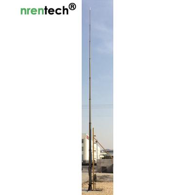 China 15m non-lockable pneumatic telescopic mast-30kg payloads-NR-2750-15000-30 for sale