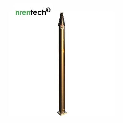 China 15m non-lockable pneumatic telescopic mast-30kg payloads-NR-2750-15000-30 for sale