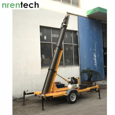 China 30m Lockable Pneumatic Telescopic Mast 30kg payload-4.4m closed height-NR-4.4-30-30L-13S-51-316 for sale