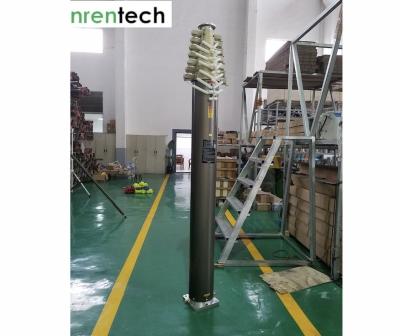 Chine Mast télescopique pneumatique verrouillable de 12 m, charge utile de 100 kg NR-2500-12000-100L à vendre