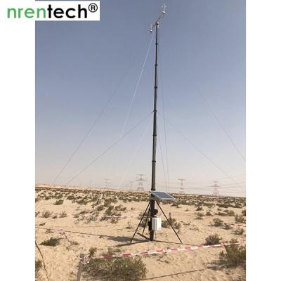 China el palo de la antena 10m de aluminio empuja para arriba resumirse el palo que se resume el palo/el palo telescópico del torno inestable manual en venta