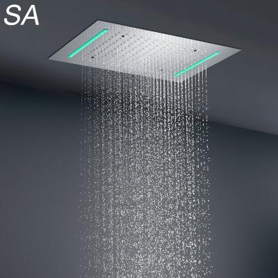 China Without Thermostatic Slide Bar In Wall Lead Bath Shower Rainfall Waterfall Shower Valve Faucet Shower Panels for sale