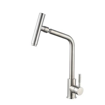 China With Guangzhou Salina Factory Cheap Price Popular Sale Modern Hot And Cold 304 Stainless Steel Faucet Water Kitchen Diverter Goods Faucet for sale