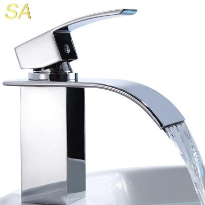 China With diverter hot sale Chrome finish kitchen taps faucet bathroom sink spring good quality single handle hot and cold brass faucets for sale