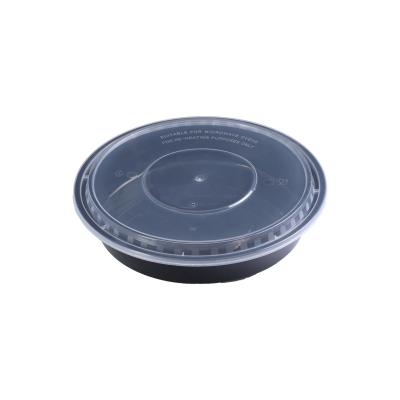 China Food Container Microwavable Pole Flattened Sealed Box With Lid For Pizza Cakes And Pastries Dessert for sale