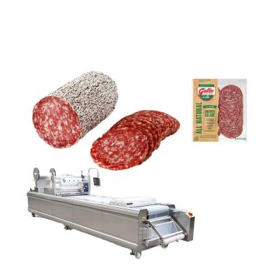 China Highest Barrier Food Strength Fresh Frozen Meat Salami Vacuum Packing Machine for sale