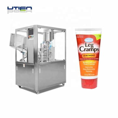 China Ultra Power Medical Automatic Gel Lotion Cream Tube Filling And Sealing Machine for sale