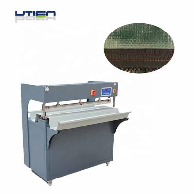 China Impulse Heat Banner Welding Machine Add Zipper / Guider For Banner , PVC Fiber With 1.2m-6m for sale