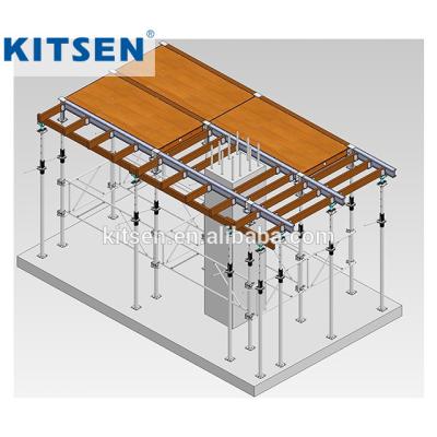 China Concrete slab grid pouring element used to construct residential and multi-storey buildings slab formwork for sale