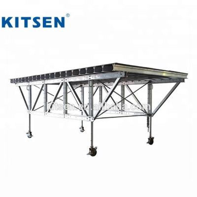 China Concrete Pavers Pouring Mobility Suspended and Quick Installation Aluminum Fully Pre-Assembled Kitsen Flying Form Systems for sale