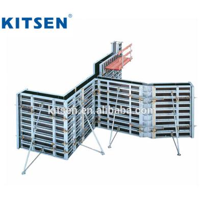 China Versatile And Best Quality K100 Concrete Wall And Column Pouring Project System Of Aluminum Formwork / Wall And Column Panels for sale