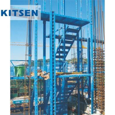 China Construction High-rise Building And Super High Rise Shear Wall Move Scaffolding Platform Fast Installation Self Climbing System for sale