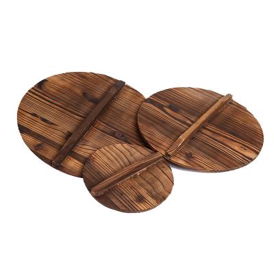 China Kitchen cookware factory direct wholesale customizable size classic pot wood lid for sale