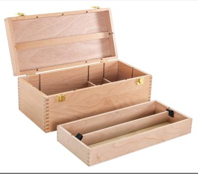 China Multifunctional Wooden Tools Custom Storage Box for sale