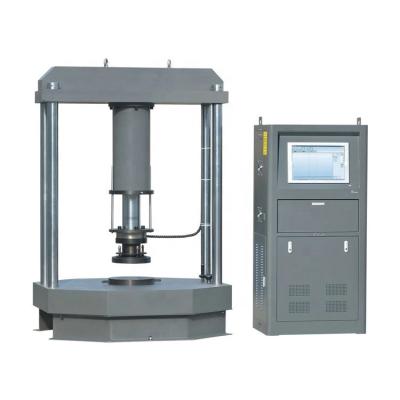 China 1%-100% FS JAW-1000A computerized electro-hydraulic servo manhole cover compression testing machine for sale