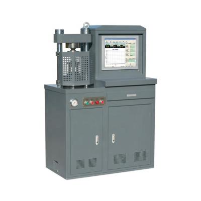 China HYE-300 30 TON Computer Control Cement Mortar Servo Electrohydraulic Servo Compression Testing Machine HYE-300 for sale