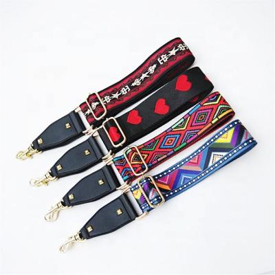 China For Single Strap Cloth Bag Replacement Bag Strap Adjustable Webbing Strap With Pattern for sale