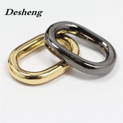 China For handbags or bags wholesale hardware bag accessories bag parts zinc buckle oval ring for sale