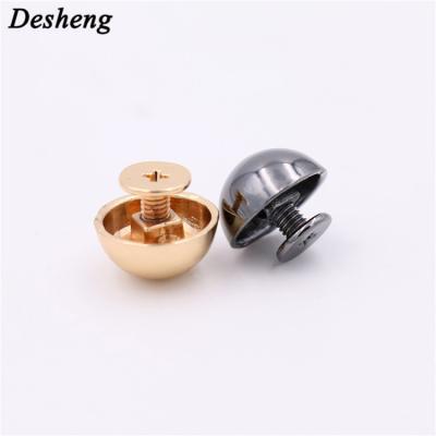 China High Quality Hardware Accessories 12MM Screw Foot Nail Zinc Alloy Rivet for sale