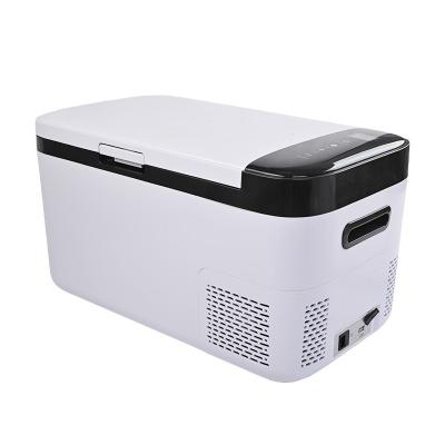 China High Quality Control 20L 12V 24V Compressor Portable App Compressor Car Refrigerator with Large Storage Space for sale