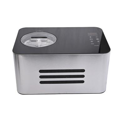 China Hot Sale Household 120V/220V Compressor Ice Cream Maker 1.5L Capacity for sale