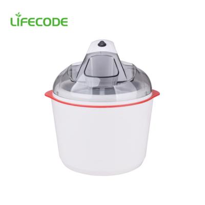 China Household LifeCode 1.5L Domestic Colorful Ice Cream Maker for Kids for sale